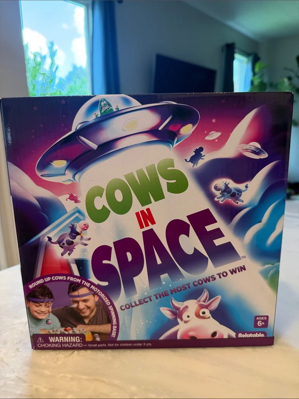 Cows in Space Kids Board Game